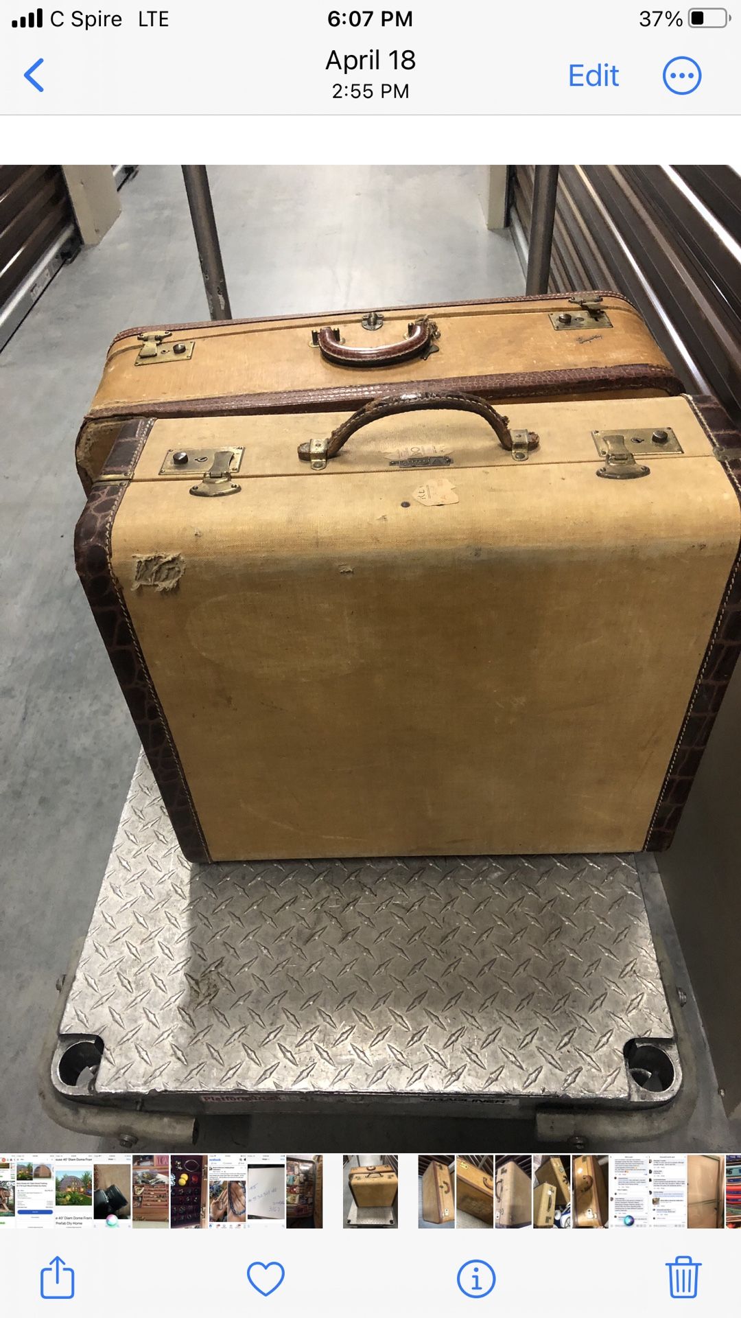 Vintage Suitcases 