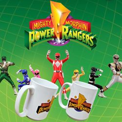  Power Rangers Coffee Tea Mug
