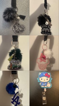 Keychains/magnets/badge reels