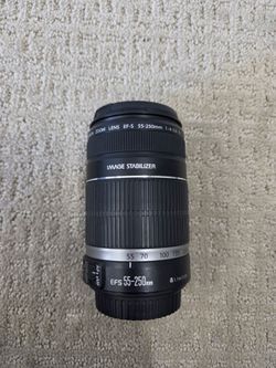 NEW Canon EF-S 55-250mm IS camera lens!