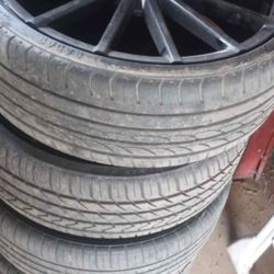 20inch Velocity Rims And Brand New Tires 