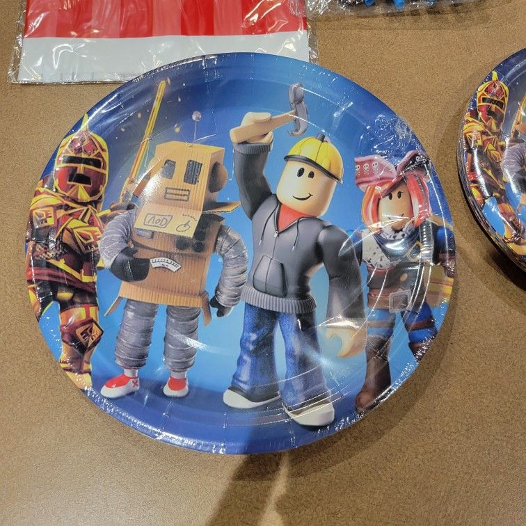 Roblox birthday party decorations