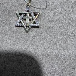 14k yg Diamonds David Star 