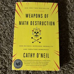 Weapons of Math Destruction Book