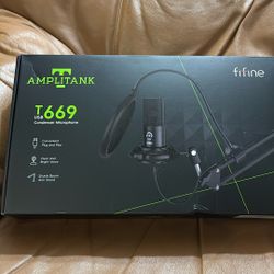 FIFINE Amplitank T669 USB Condenser Microphone NEW
