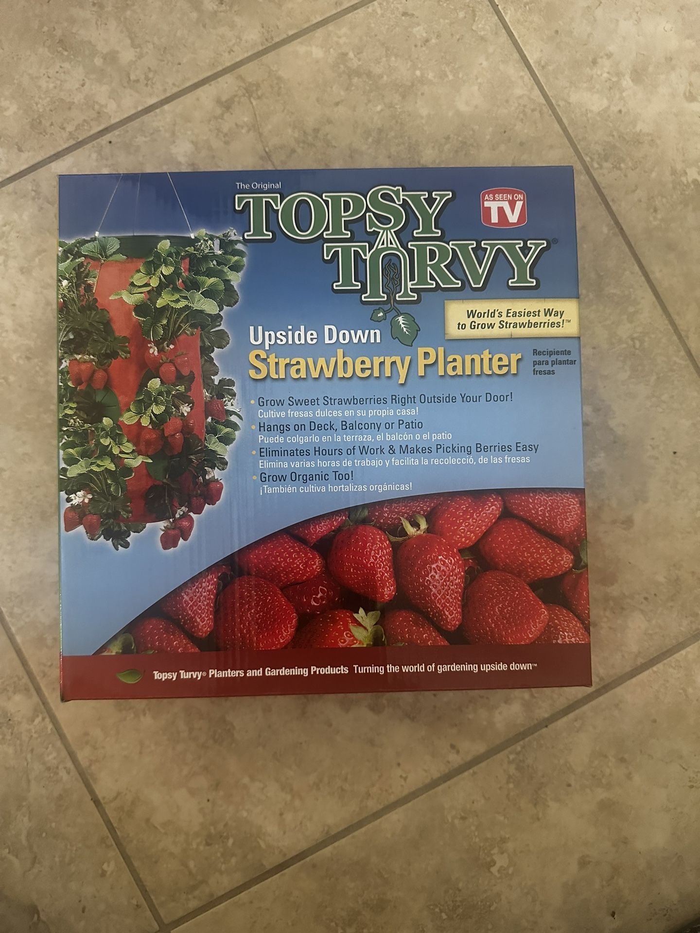 Topsy Turvy Upside Down Strawberry Planter
