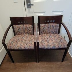 Real Quality. Two Beautiful Matching Chairs.