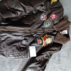 Boy's Disney Aviator Jacket