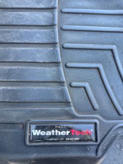 WeatherTech Black Rubber Floor Mat 2012-2017 Prius v
