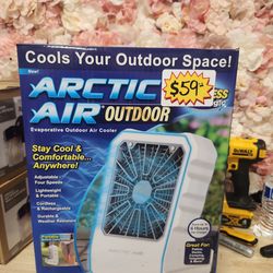 ARCTIC AIR
10 CFM 4-Speed Settings Portable Evaporative Air Cooler for Outdoor