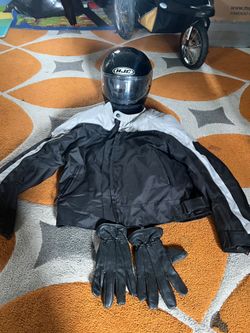 Set de motociclista completo
