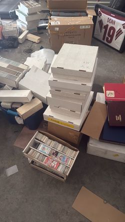 Estate sale sports card collection panini topps