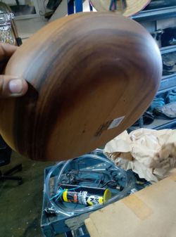 Fruit wooden bowl -- frutero de madera