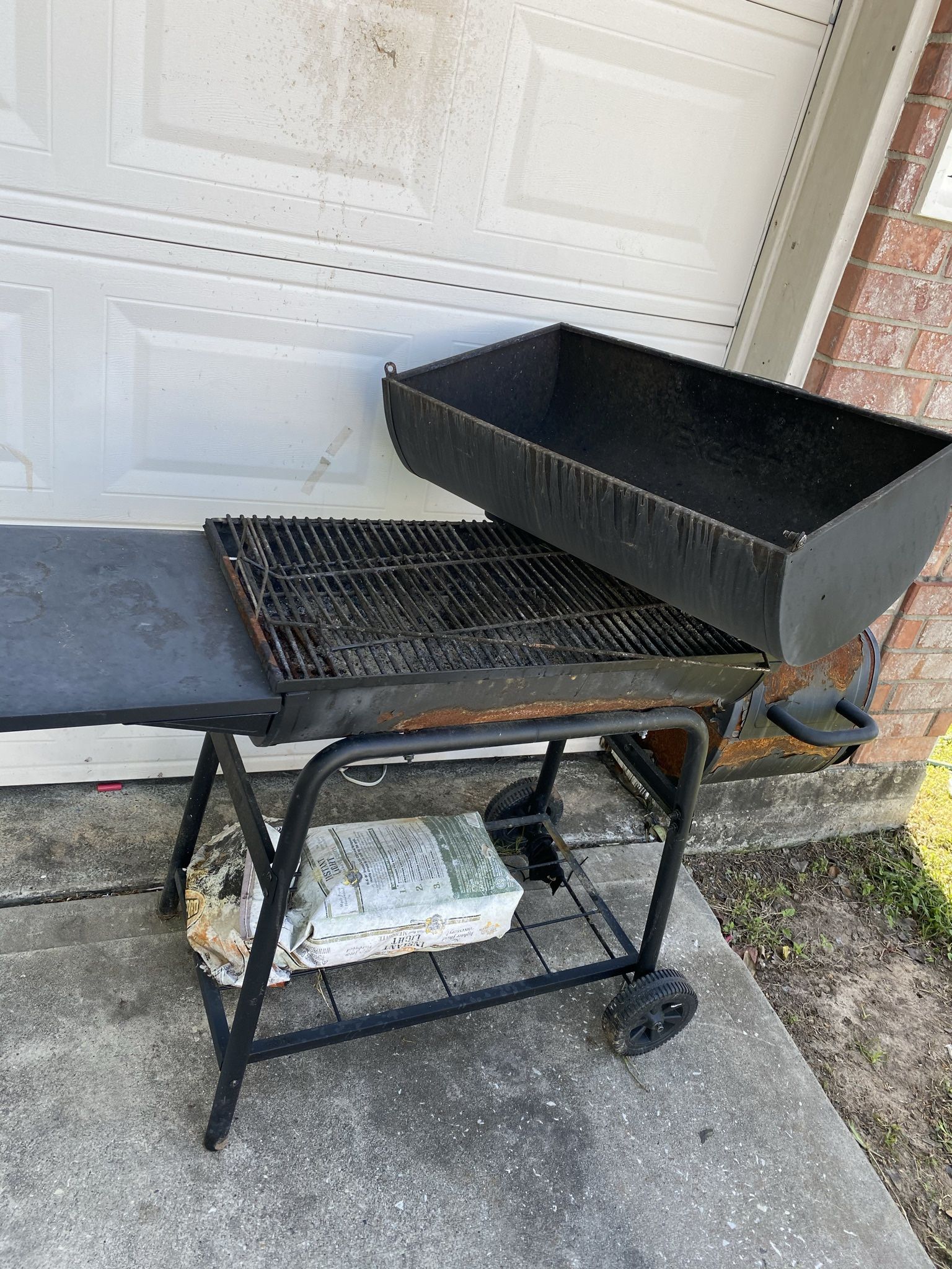 Broken Smoker Grill