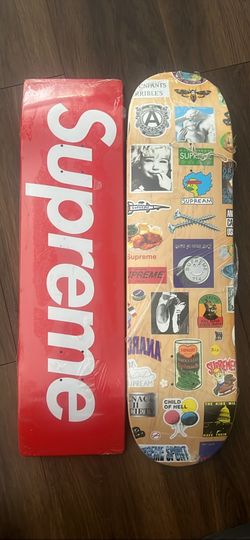 Authentic Supreme Skateboard Decks – Brand New Sealed