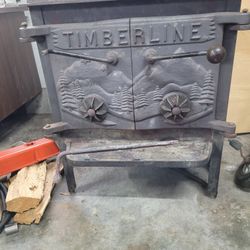 Woodstove With Pipe