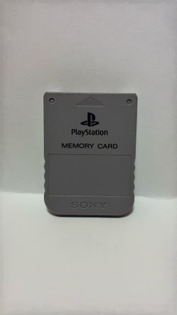 Sony PlayStation Memory Card Gray SCPH-1020