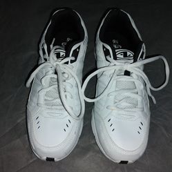 White Athletic Sneakers 9 .5 size