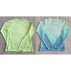 Columbia Women's XS Long Sleeve PFG Omni Tee Shirt 2pc Set, New