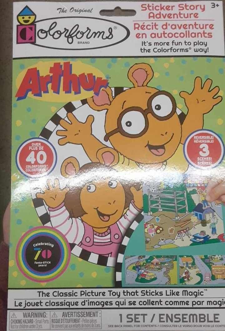 New Arthur Colorforms Set