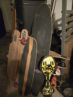 Longboard skateboards