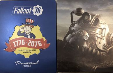 Fallout 76 Power Armor Edition Tricentennial Steel Book, PS4, includes DLC and Best Buy exclusive bonus steel book, Brand New!! for Hamilton Township, NJ - OfferUp