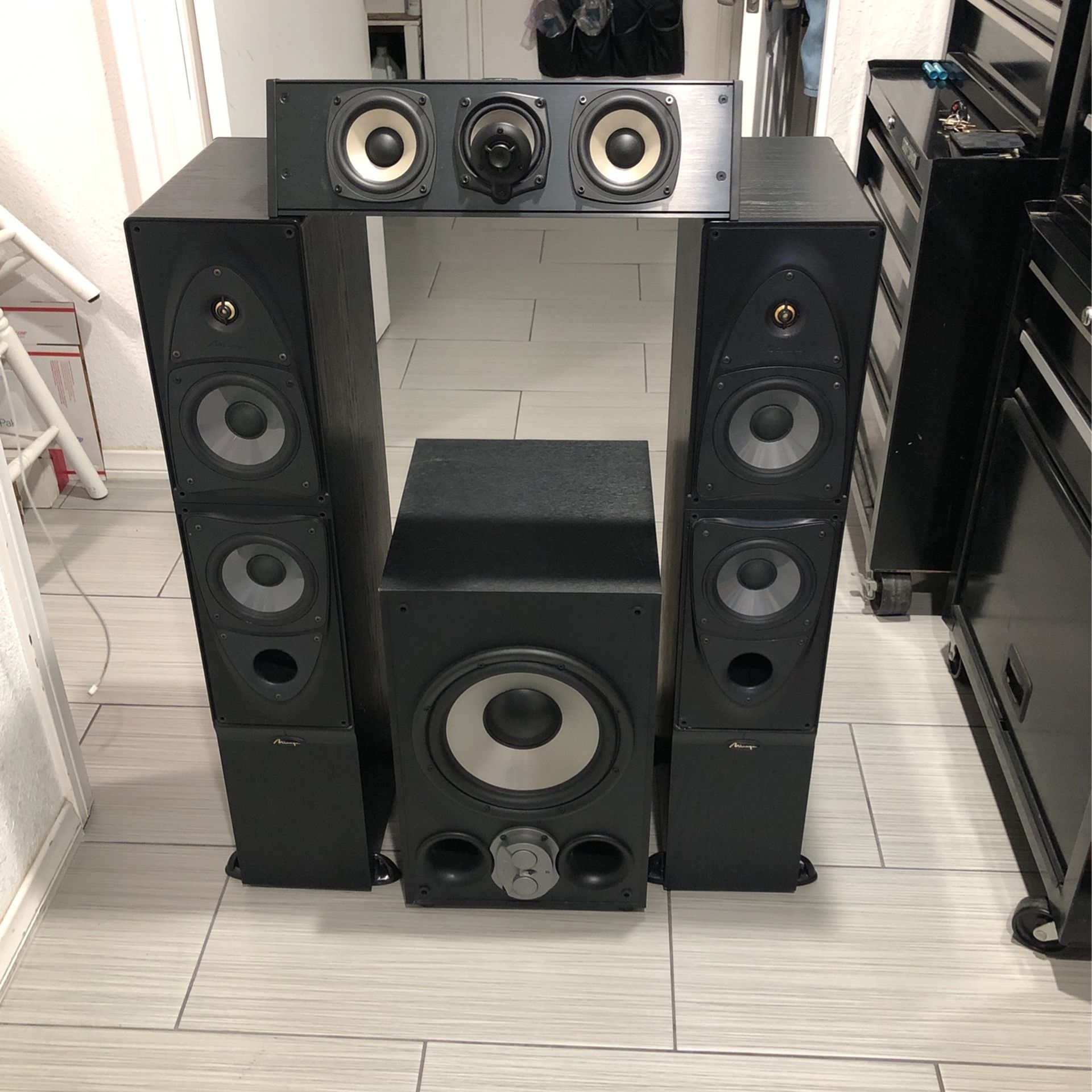 Mirage Speakers Sets.