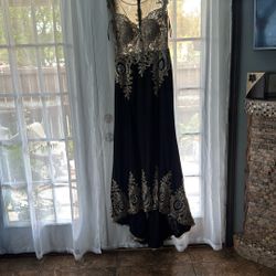 Black And Gold Xl Dress