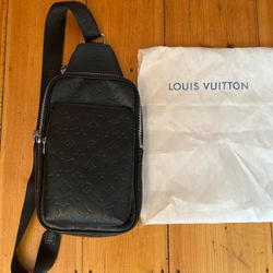Louis Vuitton Black Monogram Sling Bag