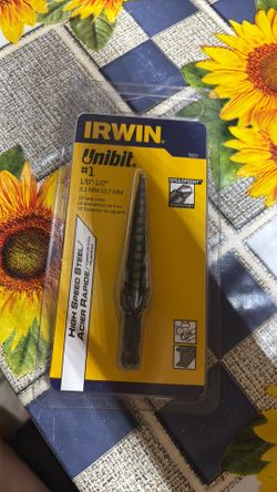Irwin Unibit 1/8”-“1/2