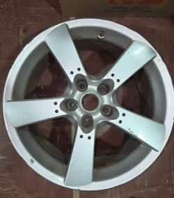 MAZDA RX8 2004 18X8 5 Spoke 18" Polished Wheel Rim OEM R354 MUST PICK UP NE PHILLY! $100
