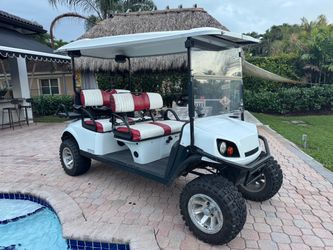 2015 EZGO 4 Passenger Lifted Golf Cart