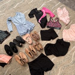 Girls Dance Shoes And Clothes/would Like To Sell Everything Together 