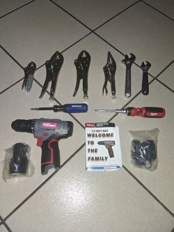 New tools 🔧 with new drill and a Milwaukee rachet screw driver firm price $50
