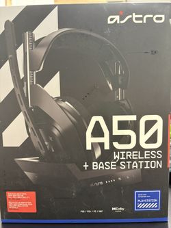 Logitech A50 Light speed Wireless Gaming Headset plus base station