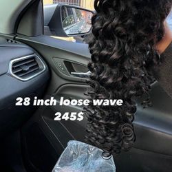 28in Loose Wave Lace Frontal Wig 