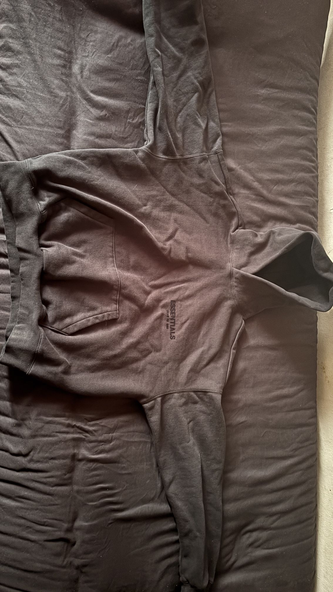 Black Essential Hoodie