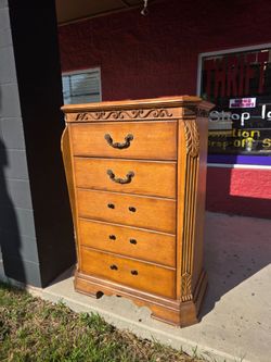Used 5-drawer chest, $70