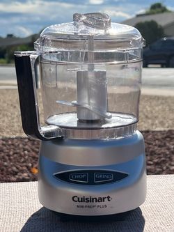 Cuisinart Mini-Prep Plus 3-Cup Food Processor Chopper Silver DLC-2A LIKE NEW