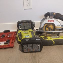 Used Tools, Ryobi and Milwaukee 