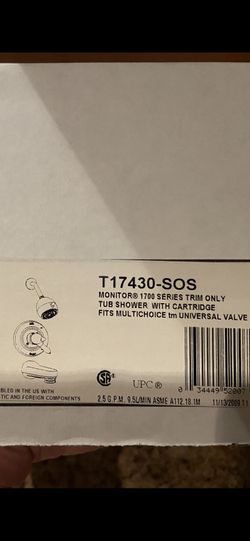 Delta Full Shower Assembly - NEW