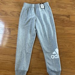 NWT Adidas boys fleece jogger size M 10/12