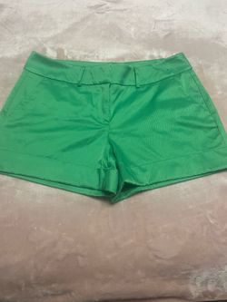 New York And Company Green Shorts