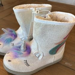 Girl Unicorn Boots