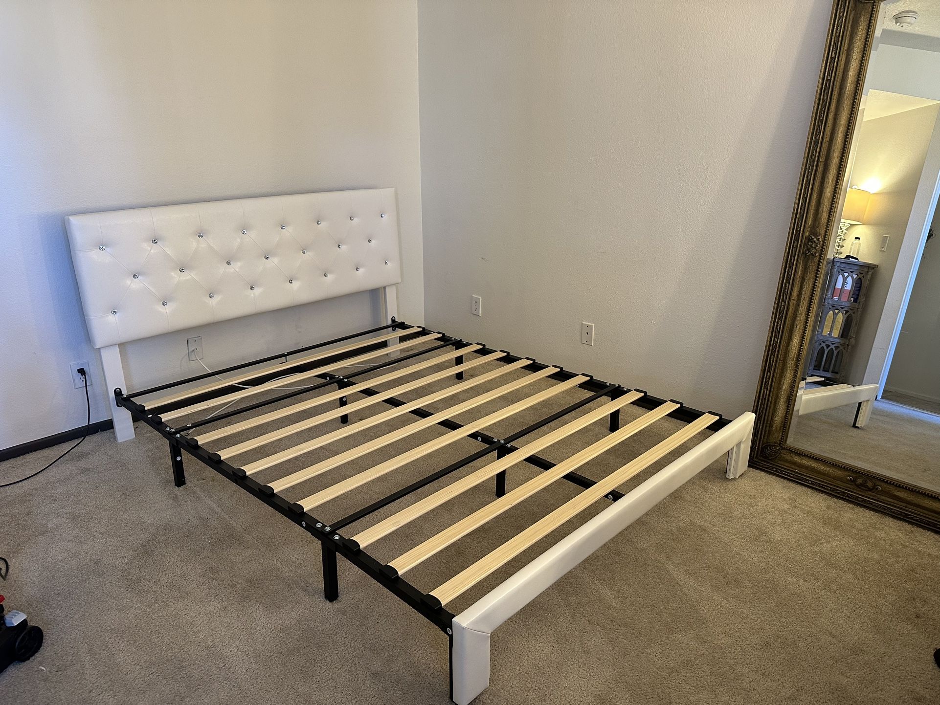 Brand New White Queen Bed Frame