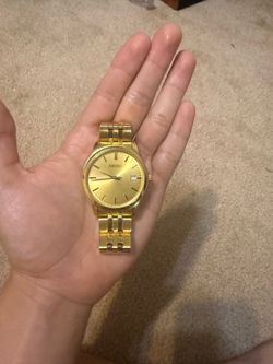 Seiko Gold Watch