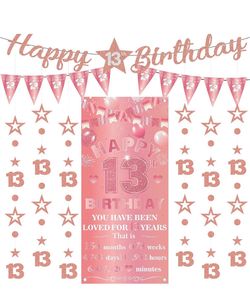 13th birthday day party decorations