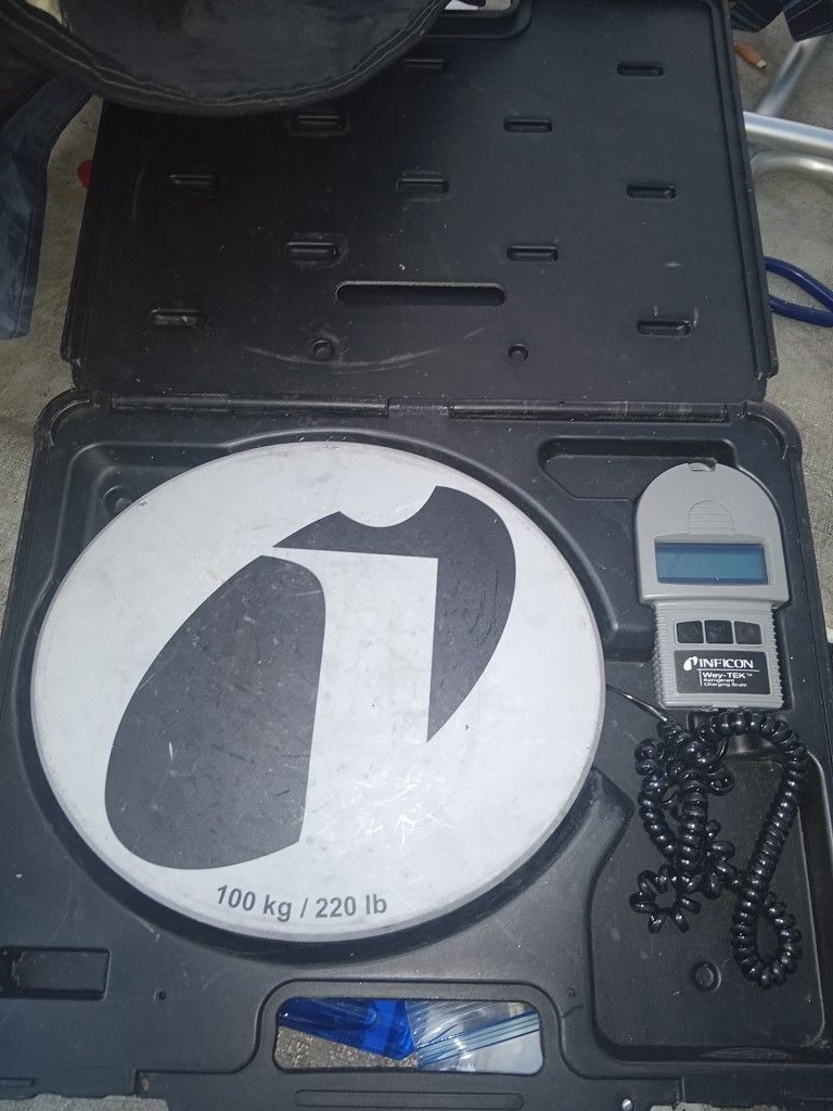 Inficon Wey Tek Refrigerant Charging Scale