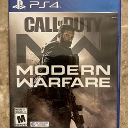 Call Of Duty Modern Warfare For PS4