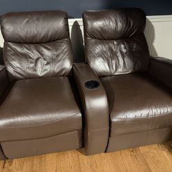 6 media recliner chairs